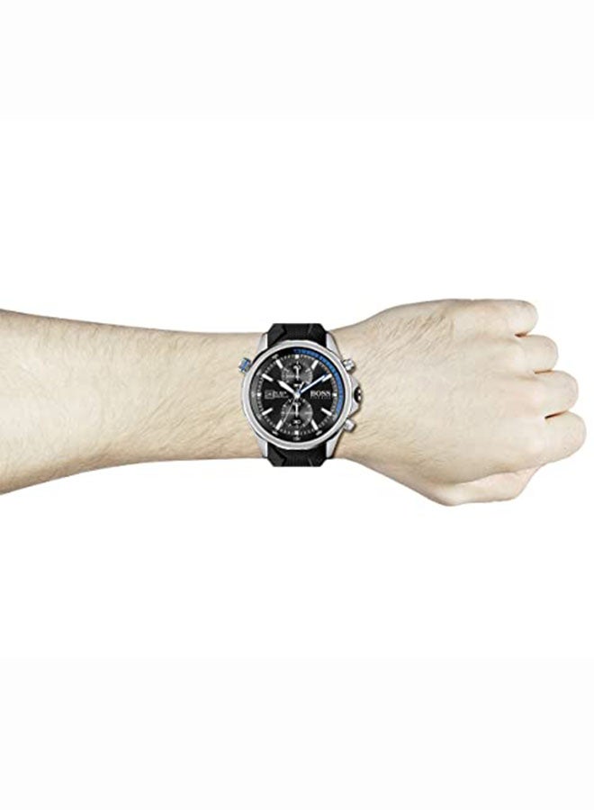 HUGO BOSS Men's Watch Globetrotter Dial Watch - 1513820  - Image 5