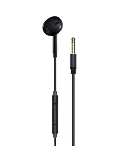 PROMATE Mono Earbud,Ergonomic In-Ear HD Wired Mono Earphone with Dynamic 13mm Drivers,Microphone,Call Function and In-Line Volume Controls for MacBook Pro,iPad Air,Smartphones,Buzz Black  - Image 1