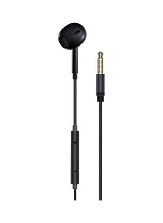 Mono Earbud,Ergonomic In-Ear HD Wired Mono Earphone with Dynamic 13mm Drivers,Microphone,Call Function and In-Line Volume Controls for MacBook Pro,iPad Air,Smartphones,Buzz Black - v1669870991/N53370681A_1