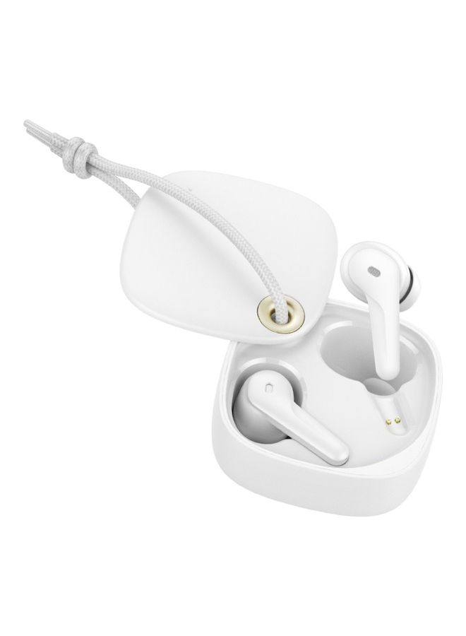 PROMATE - True Wireless EarPods,Environment Noise, Bluetooth v5.1 Headphones with Touch Control,4 Noise Isolating Mics,300mAh Charging and 22H Battery Life for Bluetooth Devices,FreePods-3 White - Image 1