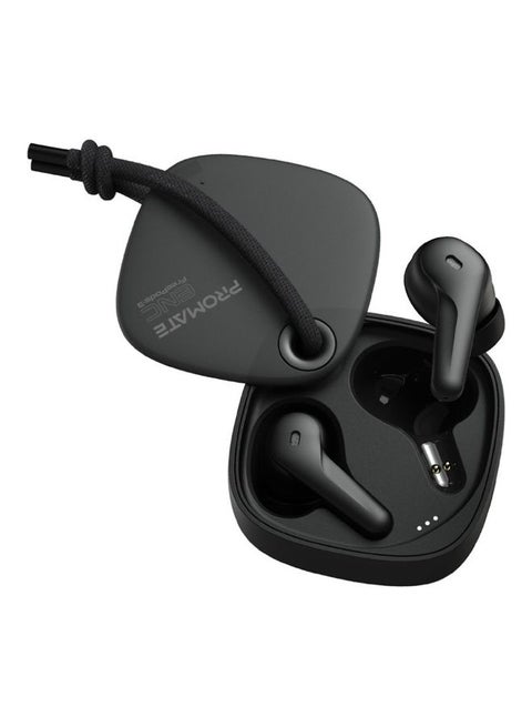 True Wireless Earbuds With 4 Mics Noise Cancelling 24H Play Time And Intellitouch Controls Black