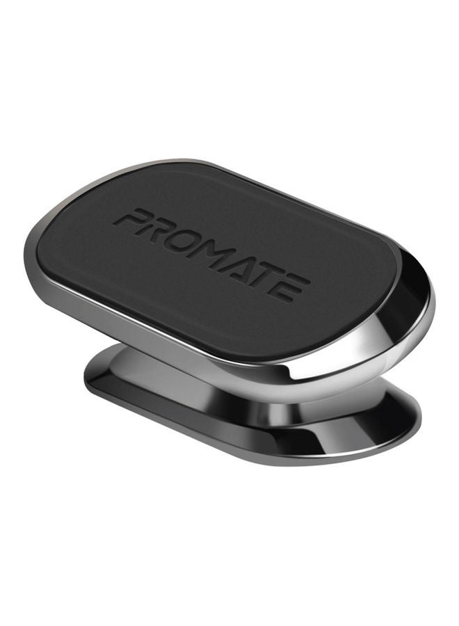 PROMATE Magnetic Car Phone Holder,Universal Cradleless Stick-On Dashboard Mount with 360-Degree Rotation,8 Integrated Magnets,Low Vibration and Anti-Slip Grip,iPhone 13,Samsung S22,Magnetto-3-BLACK Black - Image 1