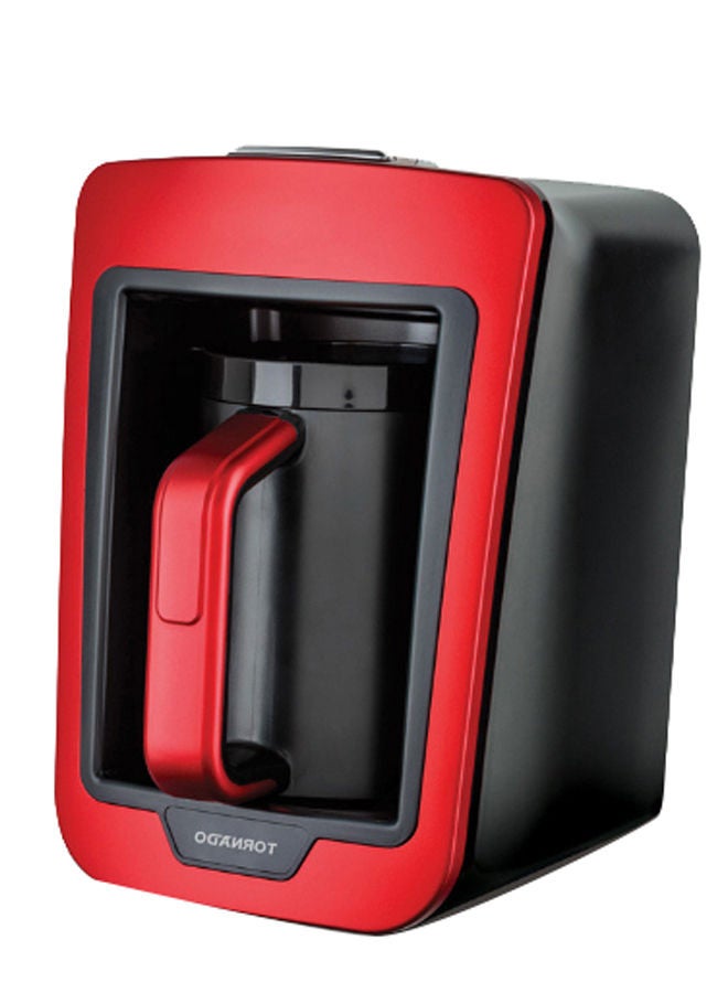 TORNADO Automatic Turkish Coffee Maker - 70 ml 735 W TCME-100 RG Red x Black  - Image 1