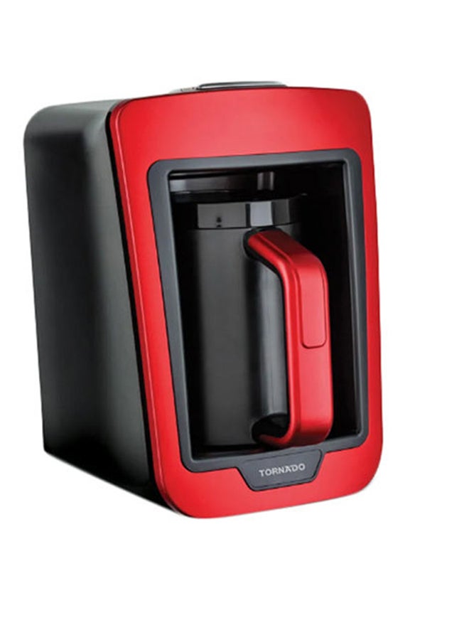 TORNADO Automatic Turkish Coffee Maker - 70 ml 735 W TCME-100 RG Red x Black  - Image 3
