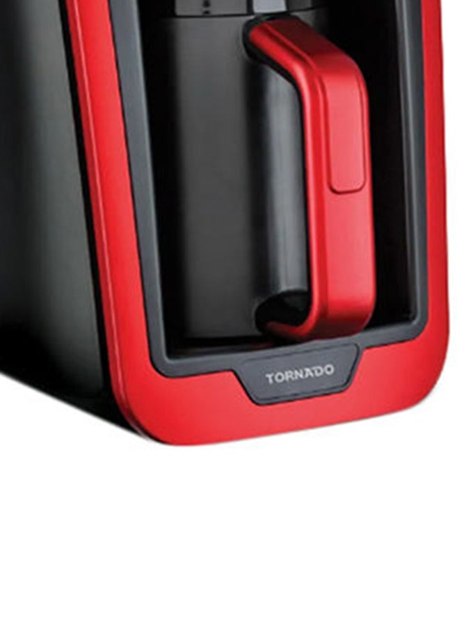 TORNADO Automatic Turkish Coffee Maker - 70 ml 735 W TCME-100 RG Red x Black  - Image 4