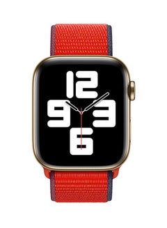 Apple Replacement Sports Band For Apple Watch 44mm Red/Blue  - Image 2