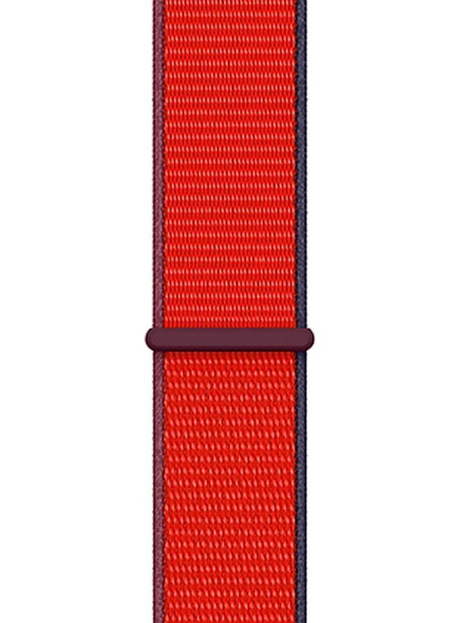 Replacement Sports Band For Apple Watch 44mm Red/Blue - v1669895986/N40654547A_3