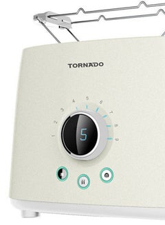 TORNADO Toaster 2 Slices 1000 W TT-1000D White  - Image 3