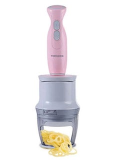 TORNADO Hand Blender, Chopper THB-1000ER Pink/White  - Image 2