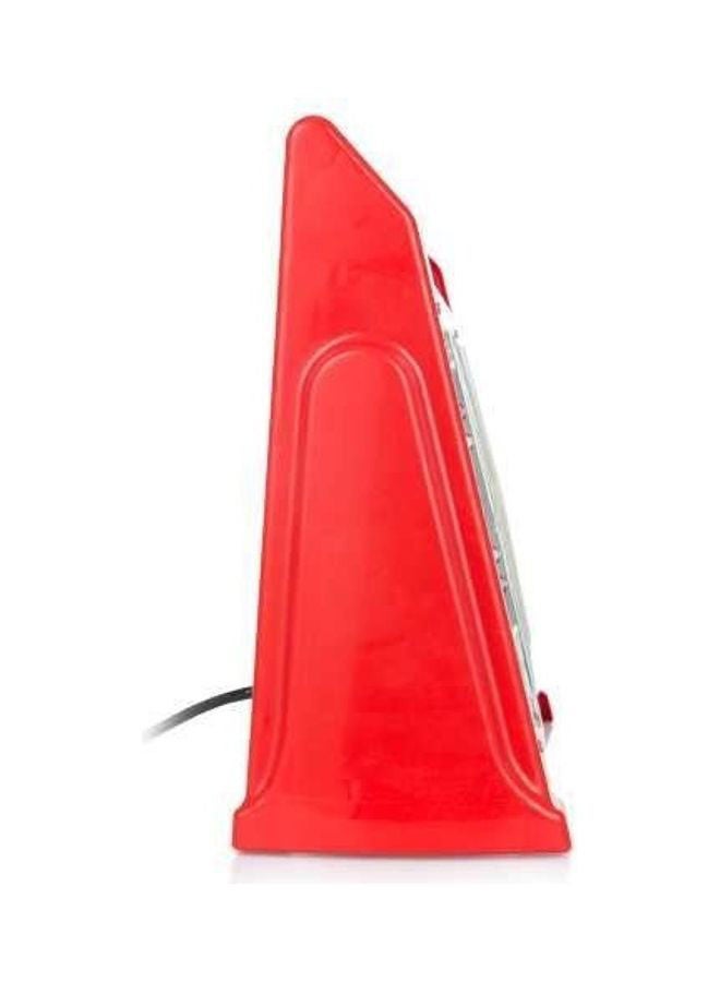 Mediatech Quartz Heater, 2 Heat level, Safty Lock 1600 W MT-RH10 Red  - Image 3