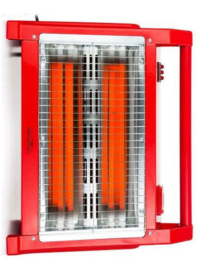 Mediatech Quartz Heater, 2 Heat level, Safty Lock 1600 W MT-RH10 Red  - Image 4