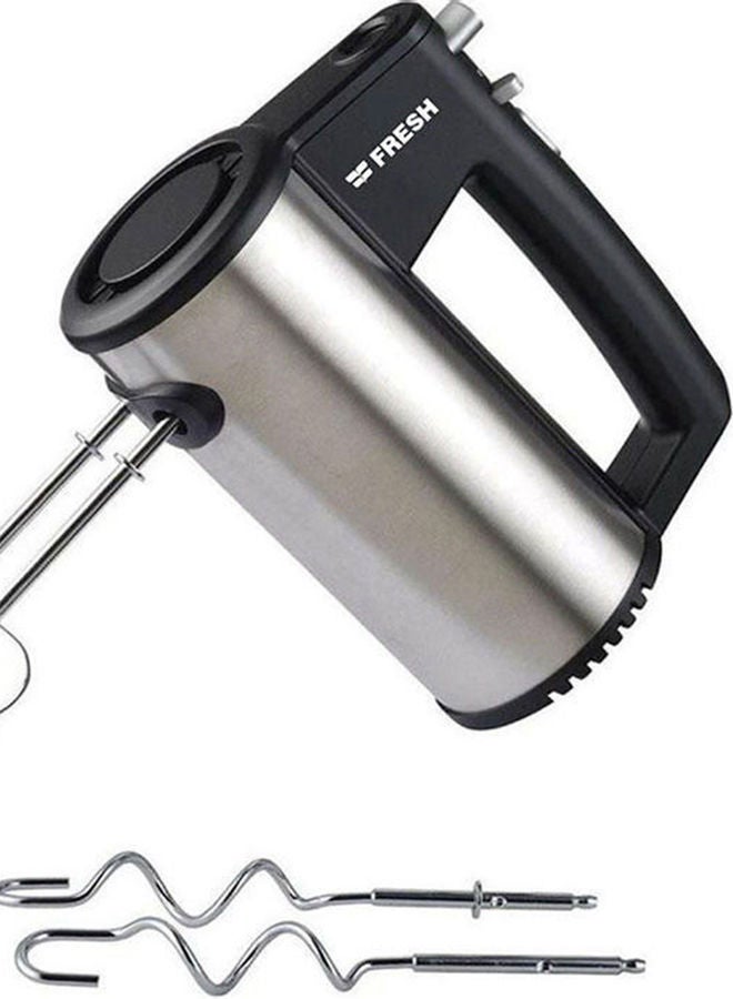 فريش مضرب محمول باليد بخمسة سرعات 400.0 W HM-400 فضي- أسود - Image 2