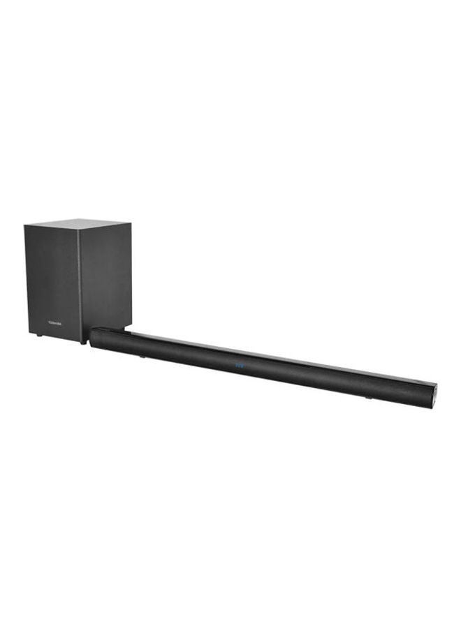 Toshiba - Sound Bar 120 Watt With USB Input and Bluetooth-Black TS212 Black - Image 1