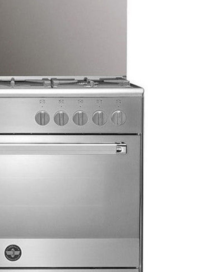 LA GERMANIA - Freestanding Cooker 90 x 60 cm 5 Gas Burners 9C10GLA1X4AWW Stainless - Image 1