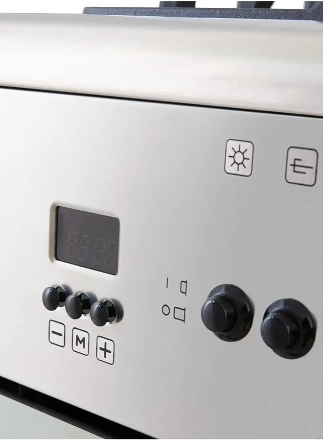 LA GERMANIA - Freestanding Cooker 90 x 60 cm 5 Gas Burners 9C10GLA1X4AWW Stainless - Image 1