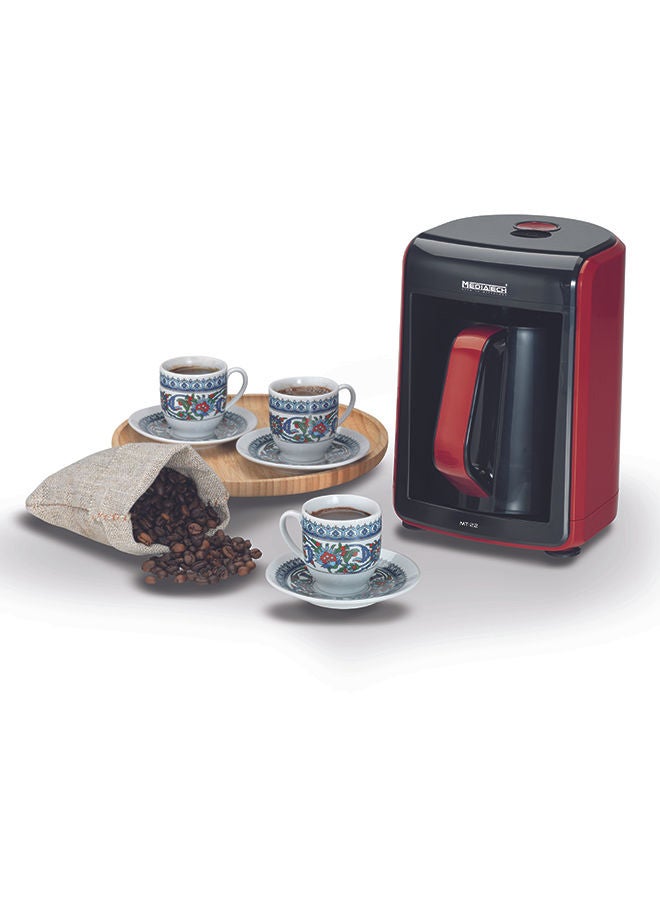 Mediatech - Coffee Maker With Forth Sense Technology And Automatic Shutdown 6.0 L 535.0 W MT-22 -R Red - Image 1