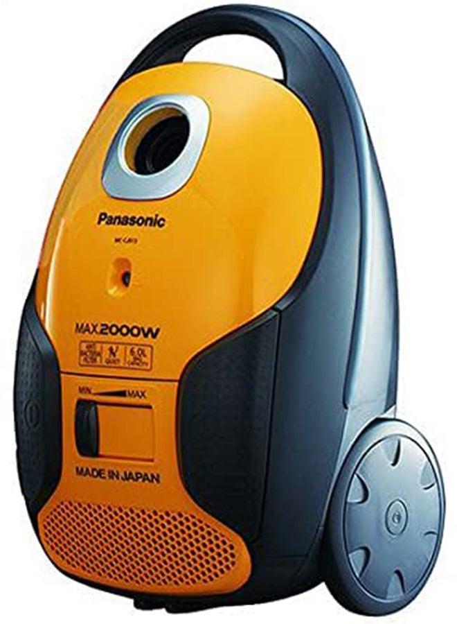 باناسونيك مكنسة كهربائية بقدرة 2000 وات 6 L 2000 W MC-CJ913 أصفر/ أسود/ فضي - Image 4