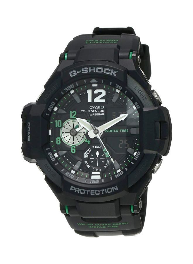 G-SHOCK - Men's Gravity Master Analog/Digital Watch GA-1100-1A3 - Image 1