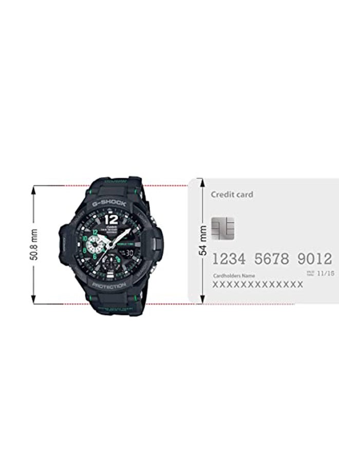 G-SHOCK - Men's Gravity Master Analog/Digital Watch GA-1100-1A3 - Image 1