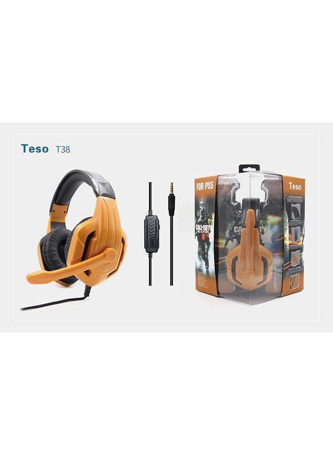 Teso Black Ops 4 Over The Head Wired Gaming Headphones For PS4 /PS5 /XOne /XSeries /Nswitch /PC - Image 3