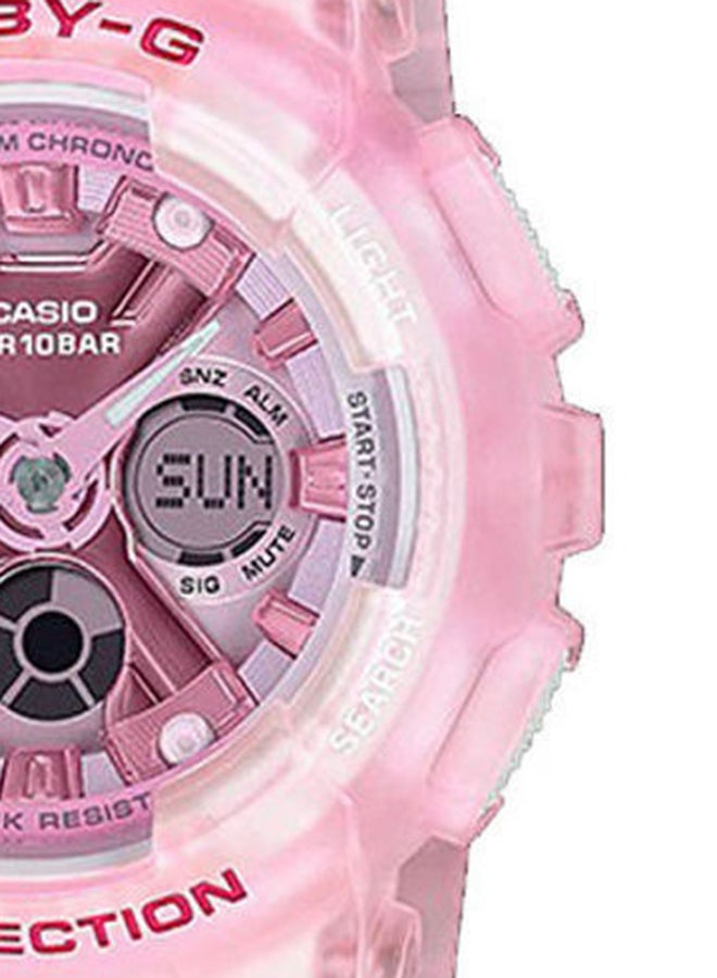 كاسيو ساعة يد رقمية بسوار من الراتنج طراز BA 130CV 4ADR - Image 5