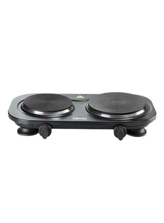 Double Hot Plates Electronic Cooktop 2500.0 W HP41225A Black - v1669914480/N18178474A_1