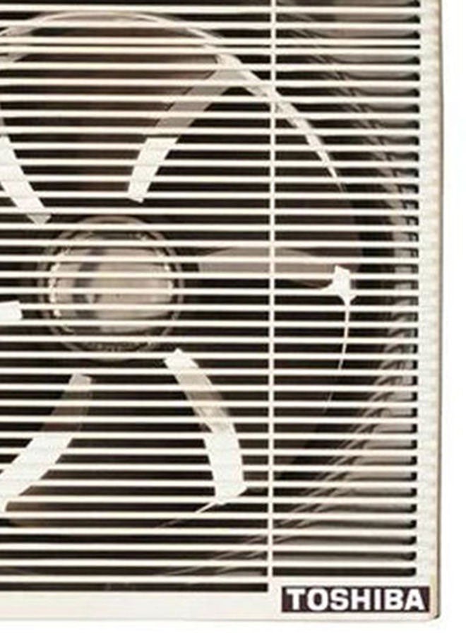 Toshiba Bathroom Grid Ventilating Fan ,30 Cm, 2.85 kg 32.0 W VRH30S1C Creamy  - Image 2