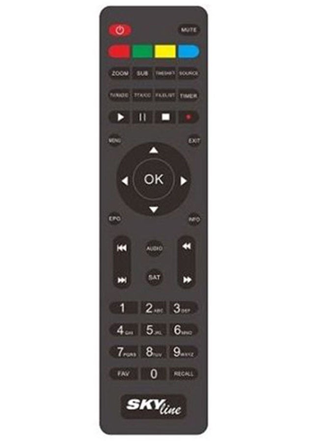 SKYLINE - HD Mini Digital Satellite Reciever HD-222 iv Black - Image 1