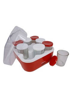 Zahran Yogurt Maker, 8 Jars, 25.0 W YG6003EG Red / White  - Image 3