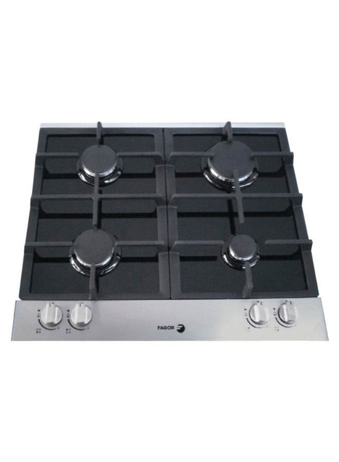fagor 4-Burner Built-in Hob 5CFI-64GLSTXA Silver/Black  - Image 1