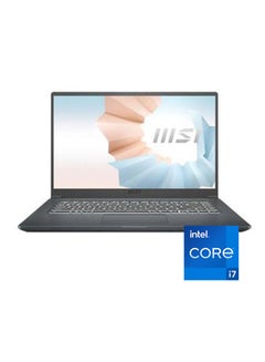 Modern 15 A11SB Laptop With 15-Inch Display, Core i7 Processer/16GB RAM/512GB SSD/2GB Nvidia GeForce MX450 Graphics Card/Windows English Carbon Gray