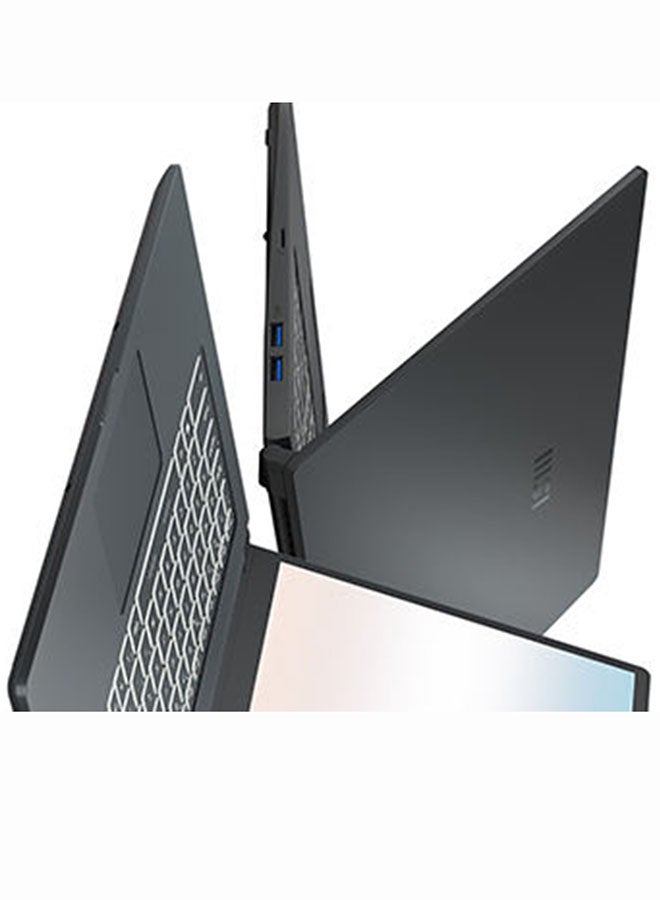 MSI - Modern 15 A11SB Laptop With 15-Inch Display, Core i7 Processer/16GB RAM/512GB SSD/2GB Nvidia GeForce MX450 Graphics Card/Windows English Carbon Gray - Image 1