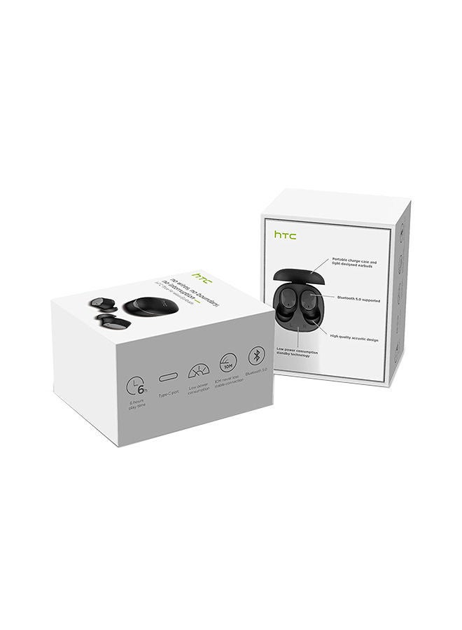 HTC - TWS Earbuds Black - Image 1