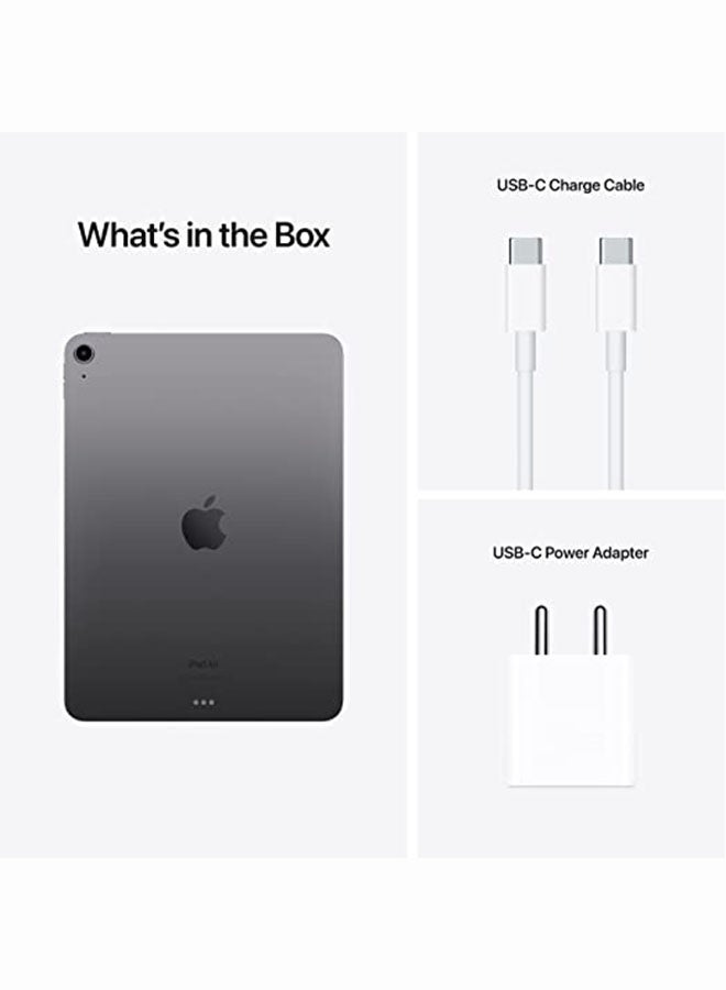 Apple iPad Air 2022 (5th Generation) 10.9-inch 64GB 5G Space Gray - Middle East Version  - Image 5