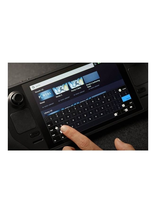 Valve - Steam Deck 256GB Handheld Console 7 Inch 60Hz Touch Display 16GB LPDDR5 Ram BT 5.0 HD Haptics 6 Axis IMU SteamOS 3.0 2 Band WiFi 40Whr Battery 2 8H Game Play USB-C - Image 1