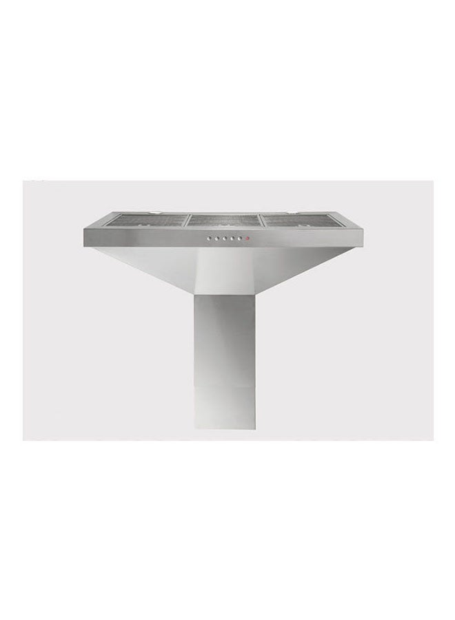 وايت وستنجهاوس - شفاط مطبخ بمدخنة 255 W WHJ-60X فضي - Image 1