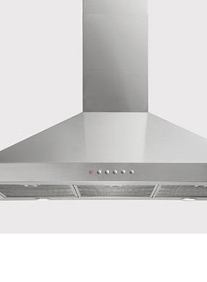 وايت وستنجهاوس - شفاط مطبخ بمدخنة 255 W WHJ-60X فضي - Image 1