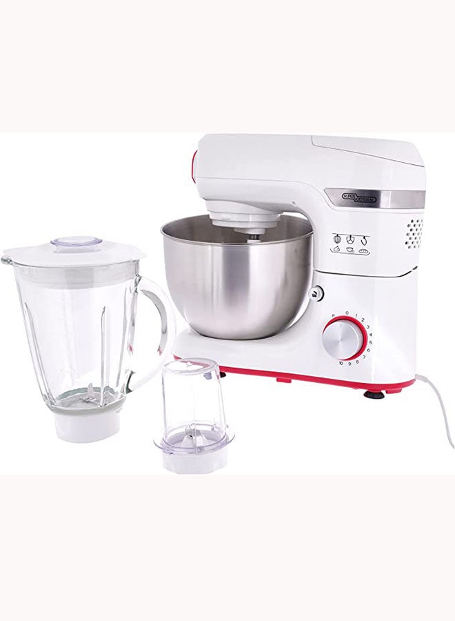 SUPER GENERAL - Stand Mixer, 1000W, 5.5 Ltr, 10-level Speed Control 5.5 L 800 W KSGSTM1066D White - Image 1