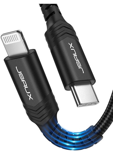 Mfi Usb-C To Lightning Cable 1.2M Black