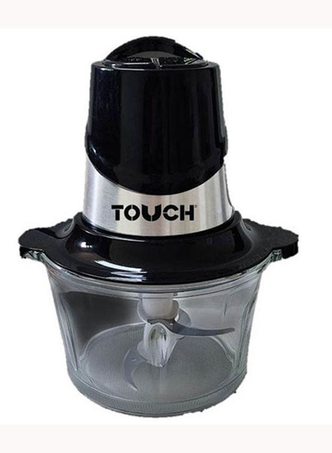 Touch - Meat Chopper 700W With Garlic Chopper Accessory 1 L 700 W 40565 Clear/Black - Image 1