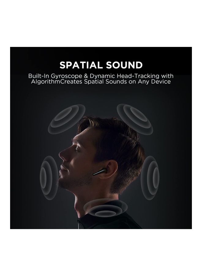 1MORE ES903 Aero Spatial Audio Noise Cancelling Earphone Quiet Max Smart ANC Wireless Earbuds Bluetooth 5.2 Black - Image 2