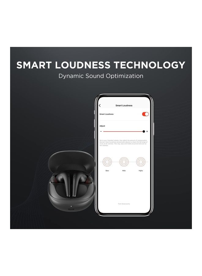 1MORE ES903 Aero Spatial Audio Noise Cancelling Earphone Quiet Max Smart ANC Wireless Earbuds Bluetooth 5.2 Black - Image 3