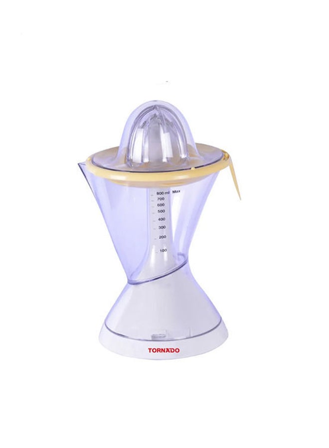 تورنيدو - عصارة موالح 0.8 لتر 0.8 L 40 W TCJ-40S أبيض - Image 1