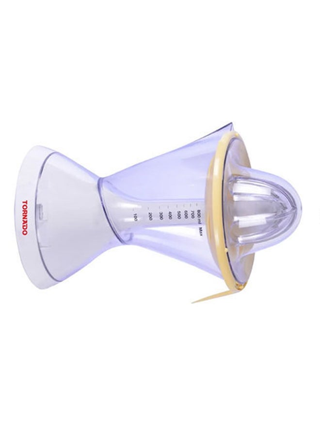 تورنيدو - عصارة موالح 0.8 لتر 0.8 L 40 W TCJ-40S أبيض - Image 1