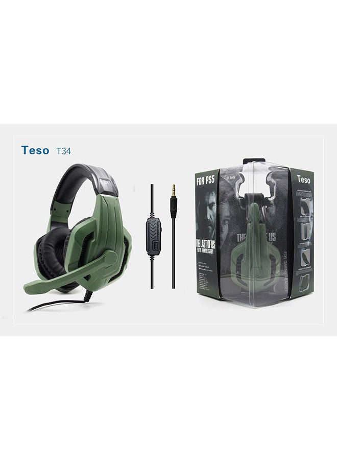 تيسو سماعة رأس سلكية إل أو يو بتصميم يغطي الأذن للألعاب - Image 3