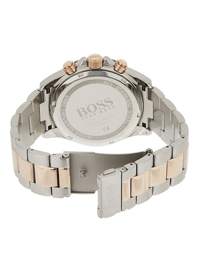 Boss Black - Men's Chronograph Leather Wrist Watch - Image 1