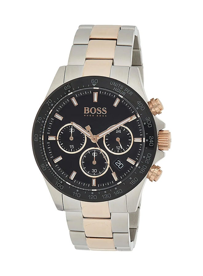 Boss Black - Men's Chronograph Leather Wrist Watch - Image 1