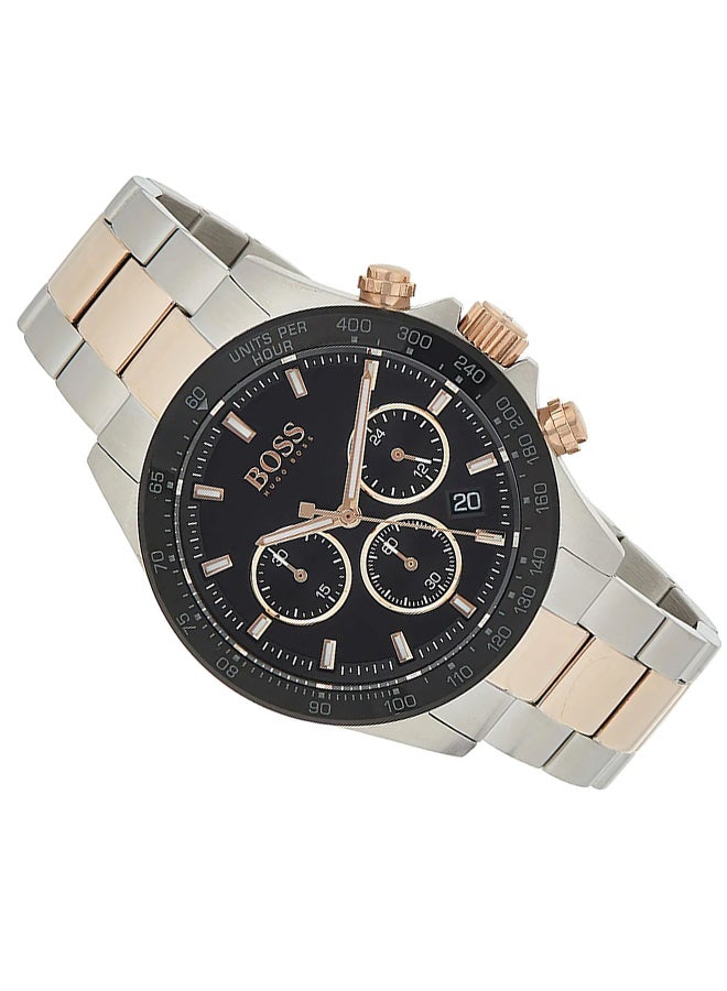 Boss Black - Men's Chronograph Leather Wrist Watch - Image 1