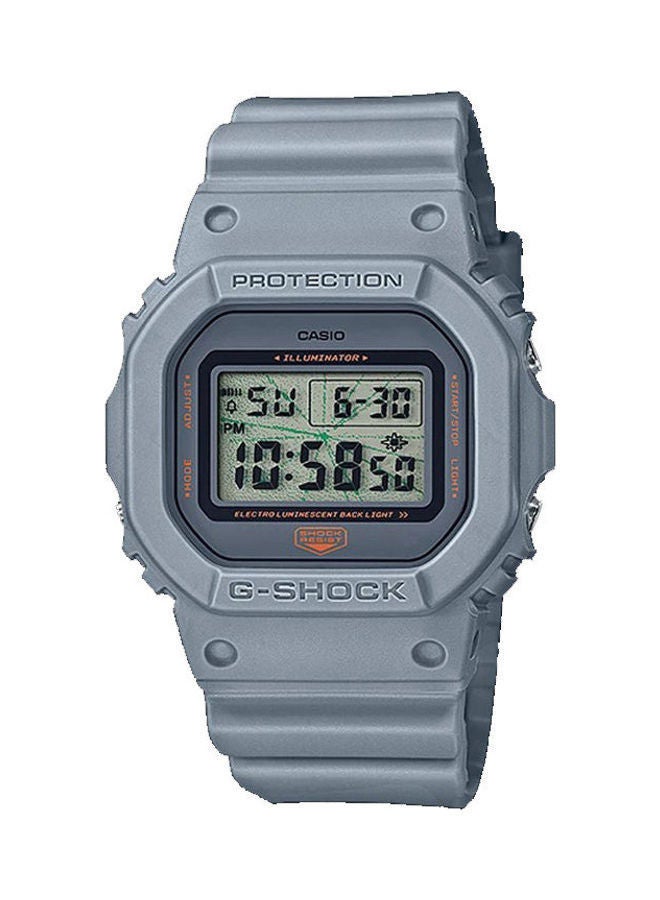 G-SHOCK Resin Digital watch DW 5600MNT 8DR - 49 mm - Grey  - Image 1