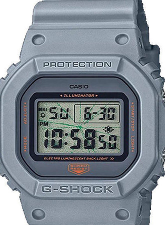 G-SHOCK Resin Digital watch DW 5600MNT 8DR - 49 mm - Grey  - Image 3